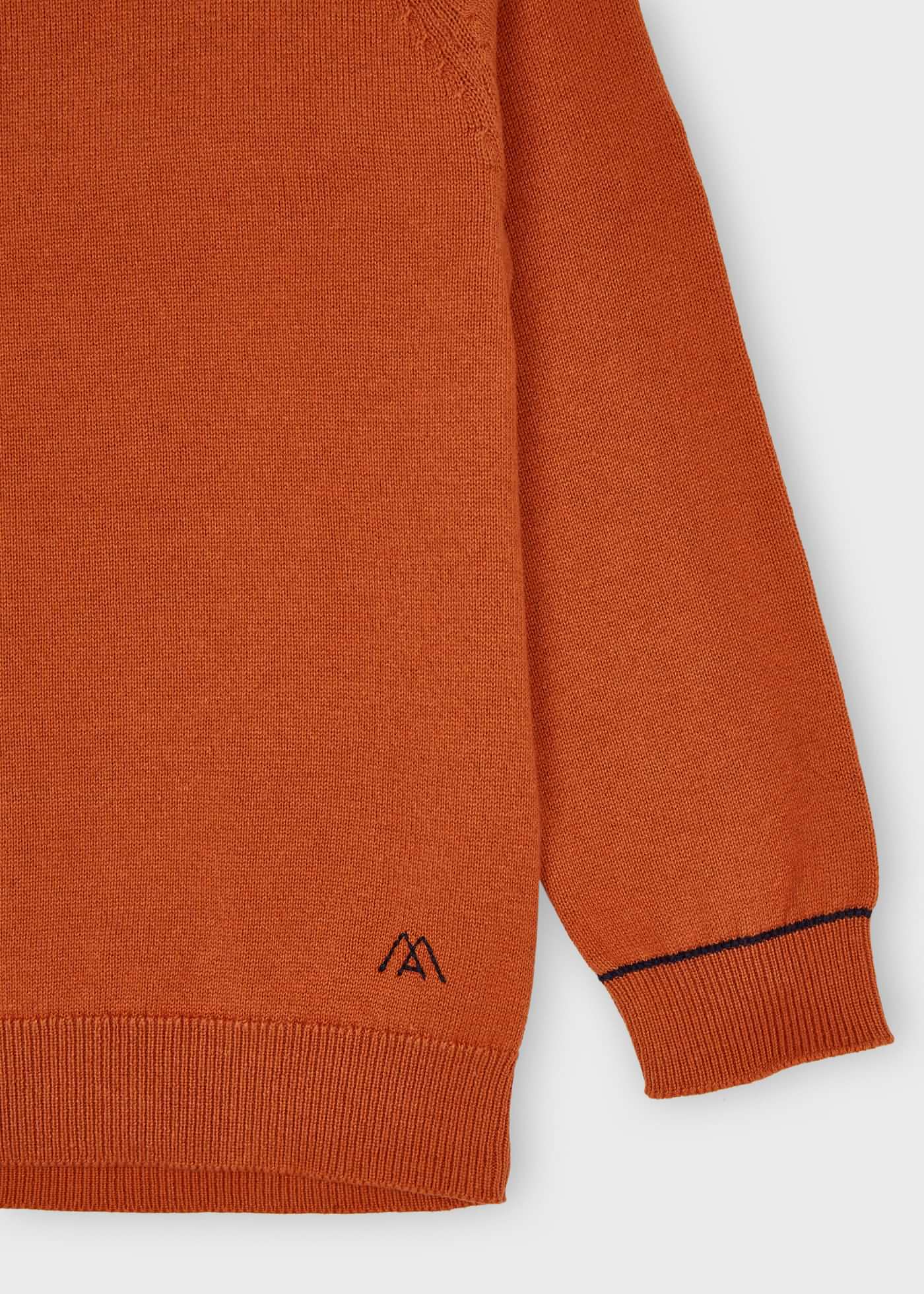 Suéter con cuello redondo para niño MAYORAL Ref 323/27 Naranja