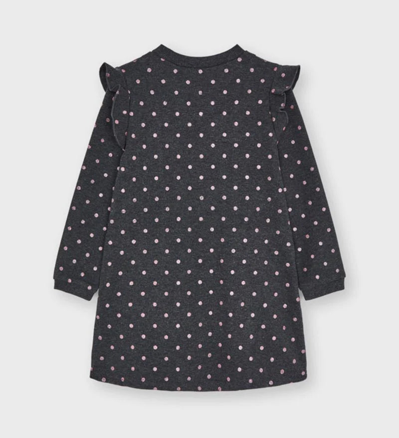 Vestido de manga larga para chica MAYORAL Ref. 4938/39 Plomo Vig