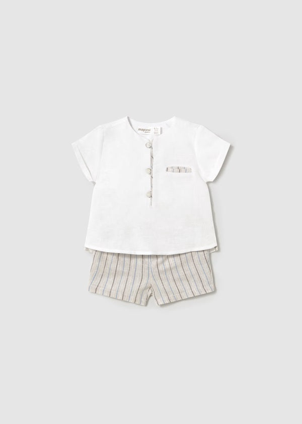 Conjunto pantalon corto plana