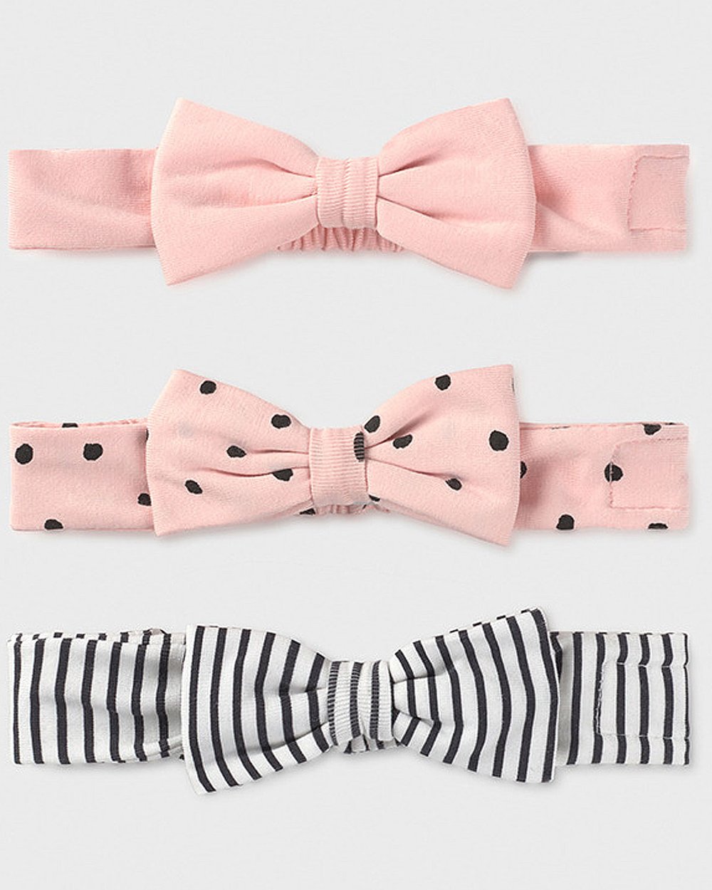 Set 3 Diademas para bebé niña MAYORAL SKU 9385 Color 53 Pale Blush