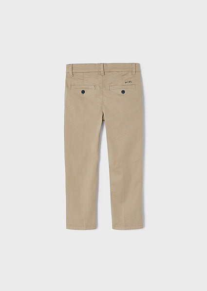 Pantalón Chino Basico Sku 513 Color Beige