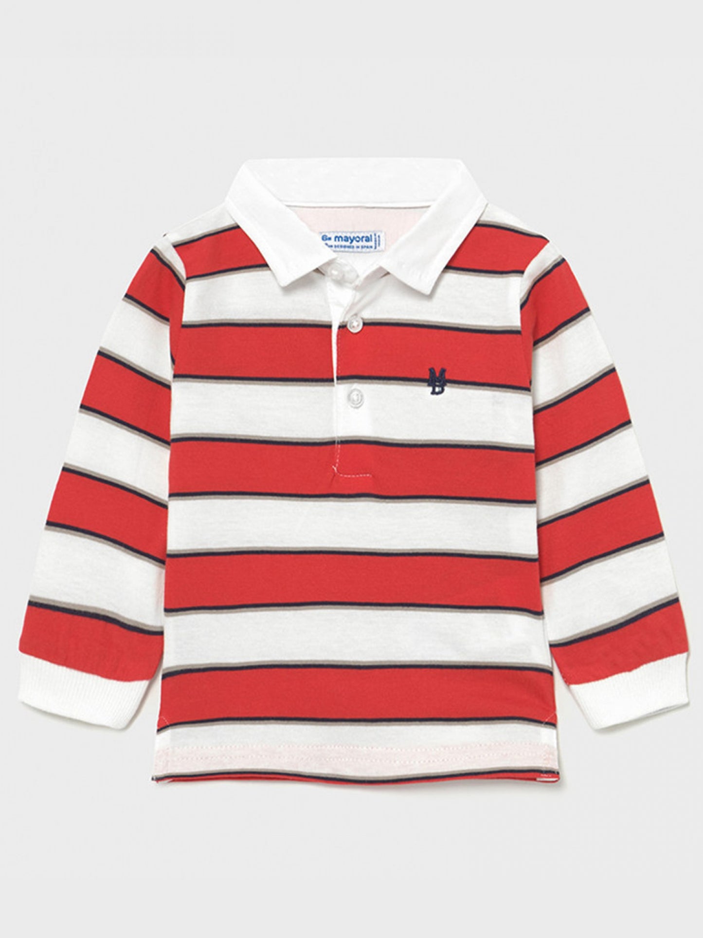 Polo Bebe Niño Raya Roja Mayoral Ref 1112-31 Cyber Red