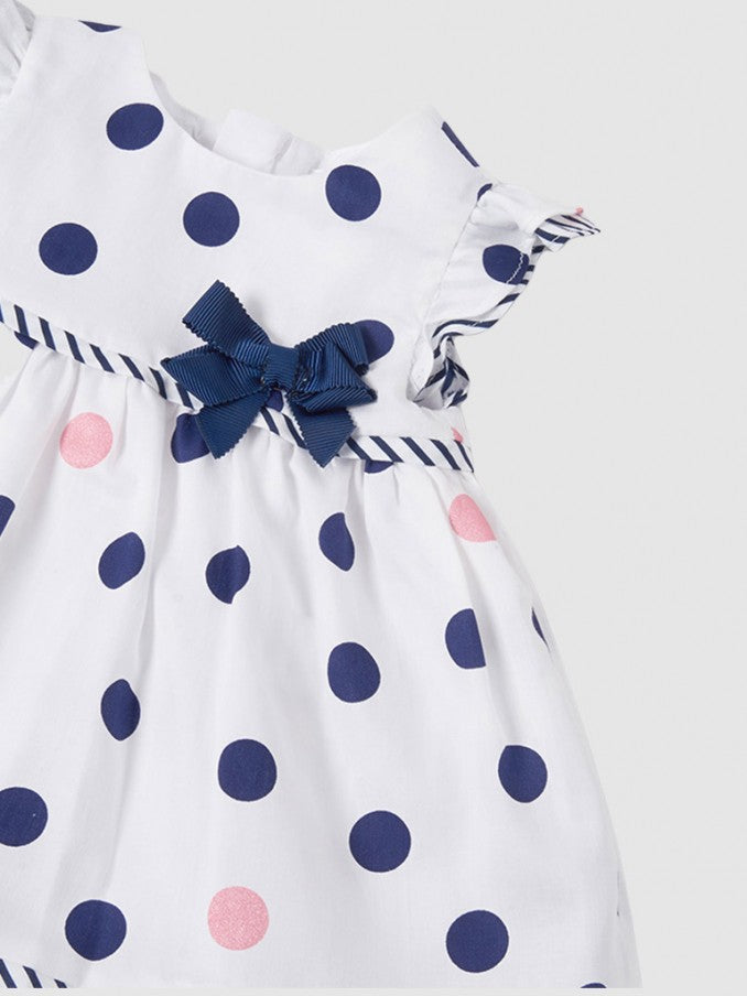 Vestido Estampado Sku 1874 Color Blanco