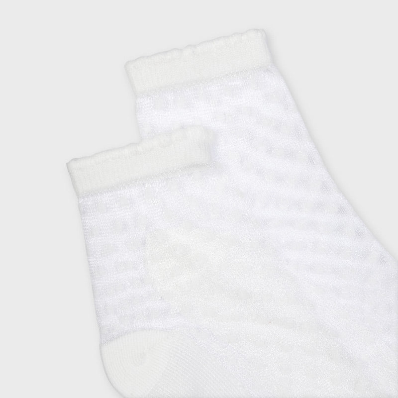 Calcetin Plumeti MAYORAL SKU 10057 Color 39 Crudo