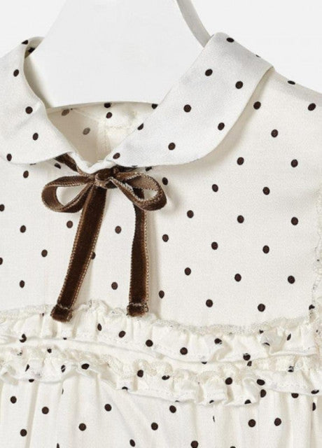 Blusa para niña MAYORAL Ref. 4122/52 Moka