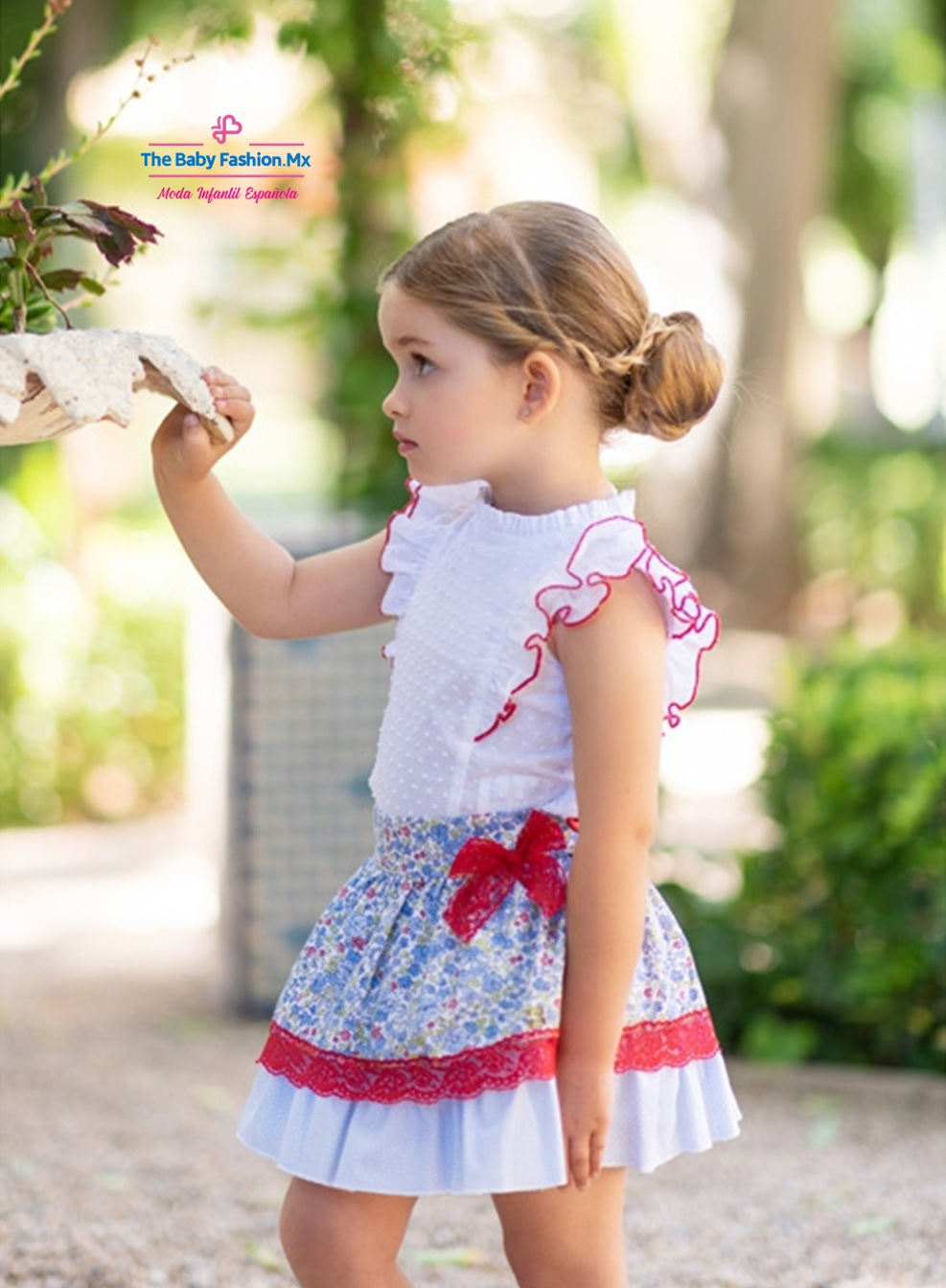 Blusa para niña DOLCE PETIT Ref. 25/2255/2 01 Blanco