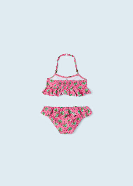 Conjunto 2 Piezas Bikini Volante Lazo Sku 3789 Color 96 Peonia