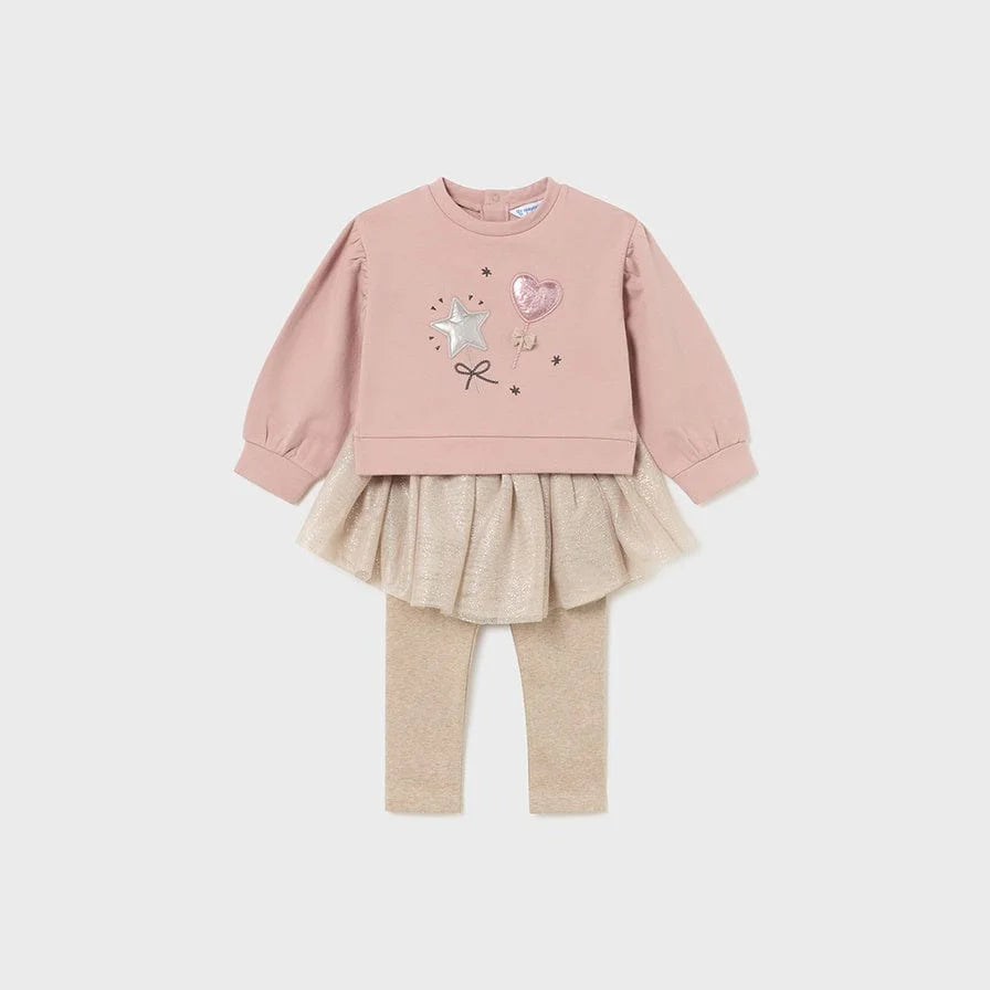 Conjunto leggings tutu