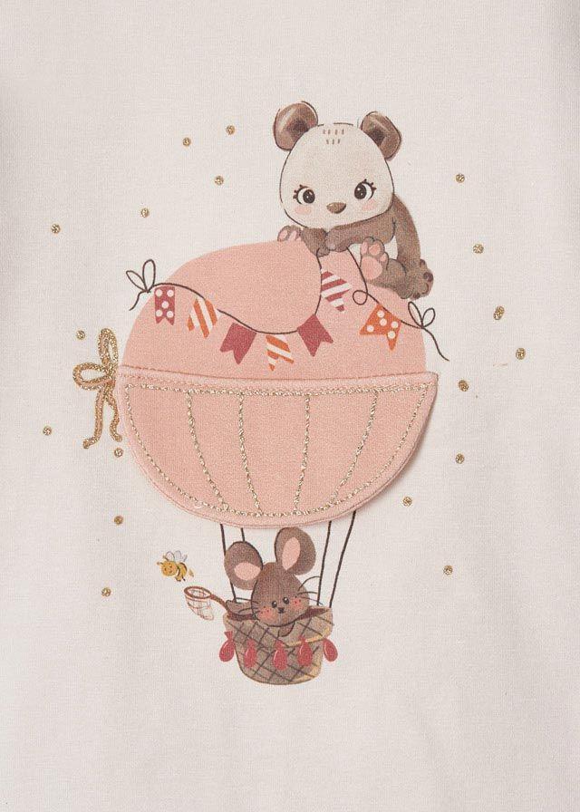 Camiseta Bebé Niña Fantasia Sku 2093 Color 34 Garbanzo