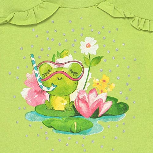 Conjunto 2 Pz Short Camiseta Sin Mangas Bebe Niña L SKU 1230 Color Pistacho
