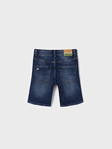 Bermidas Denim Rotos 22062150730017 SKU 6215 Color 73 Oscuro