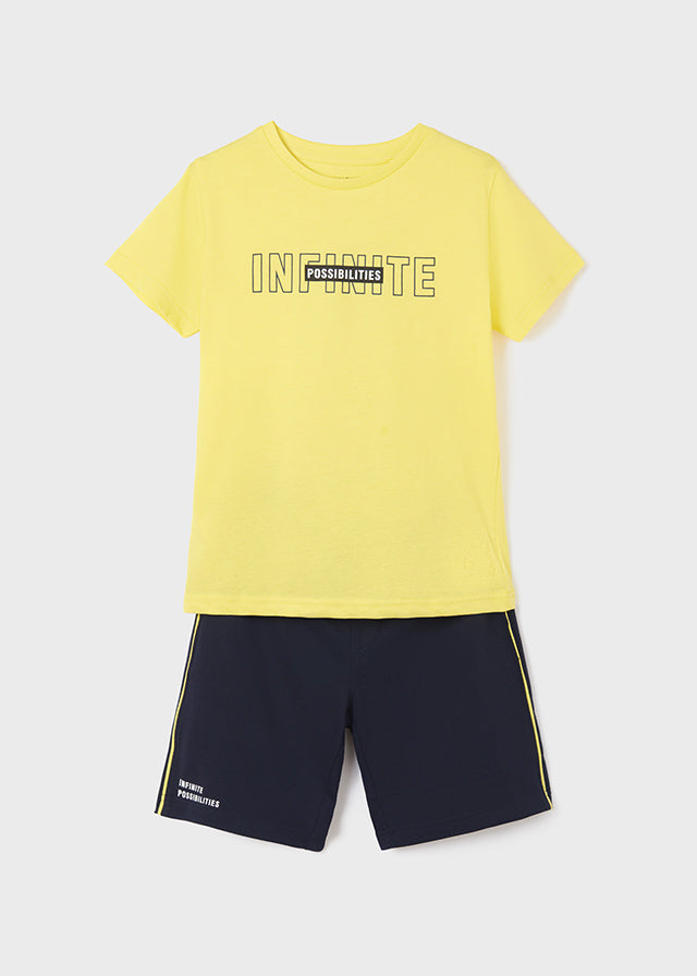 Conjunto Punto Possibitities Camisa Bermuda para chico NUKUTAVAKE Ref. 6643/73 Mimosa