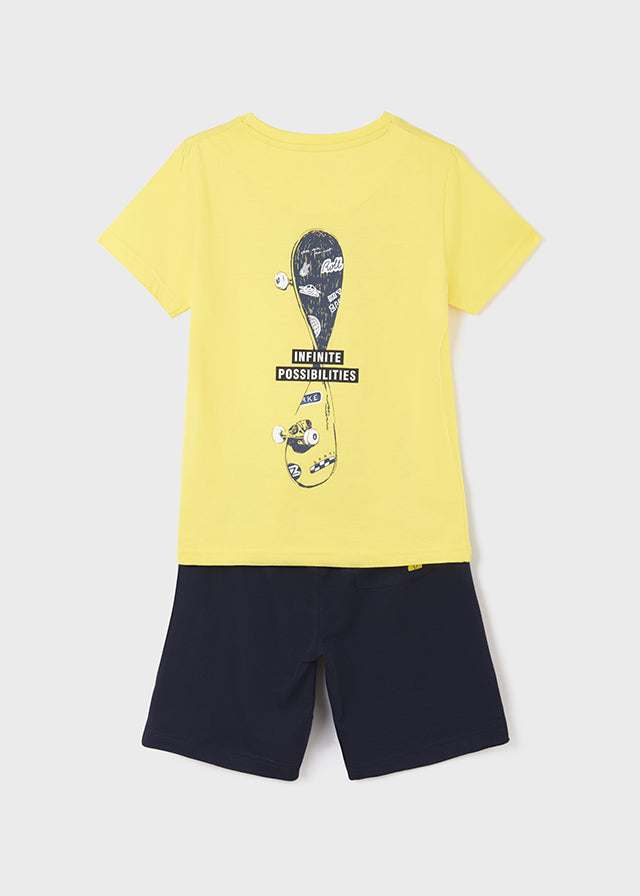 Conjunto Punto Possibitities Camisa Bermuda para chico NUKUTAVAKE Ref. 6643/73 Mimosa