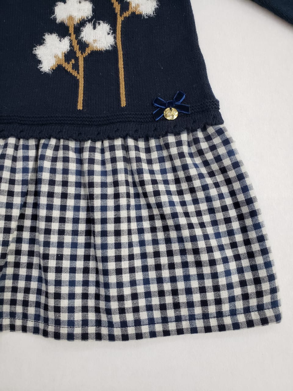 Vestido para niña DR KID Ref. DK441 Marino
