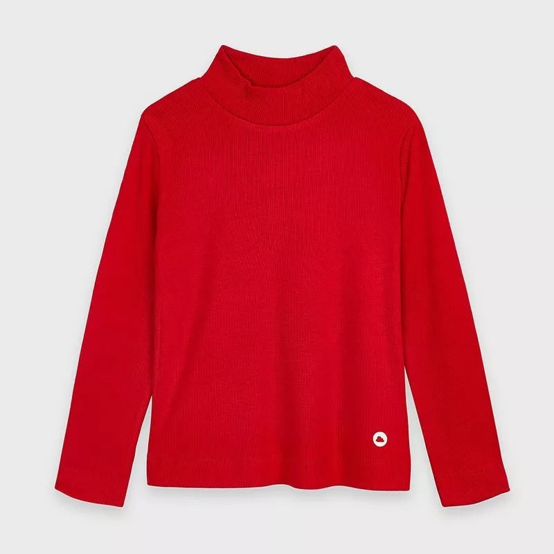 camiseta roja manga larga - Little Girls
