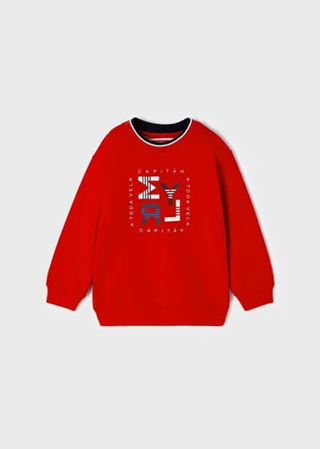 Sudadera para niño MAYORAL Ref 3401 Color 86 Rojo