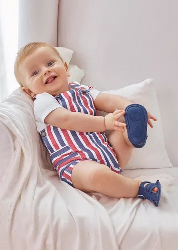 Peto para bebé niño Conjunto 2 pz MAYORAL MODELO 1646 Color 46 Red –   Moda Infantil