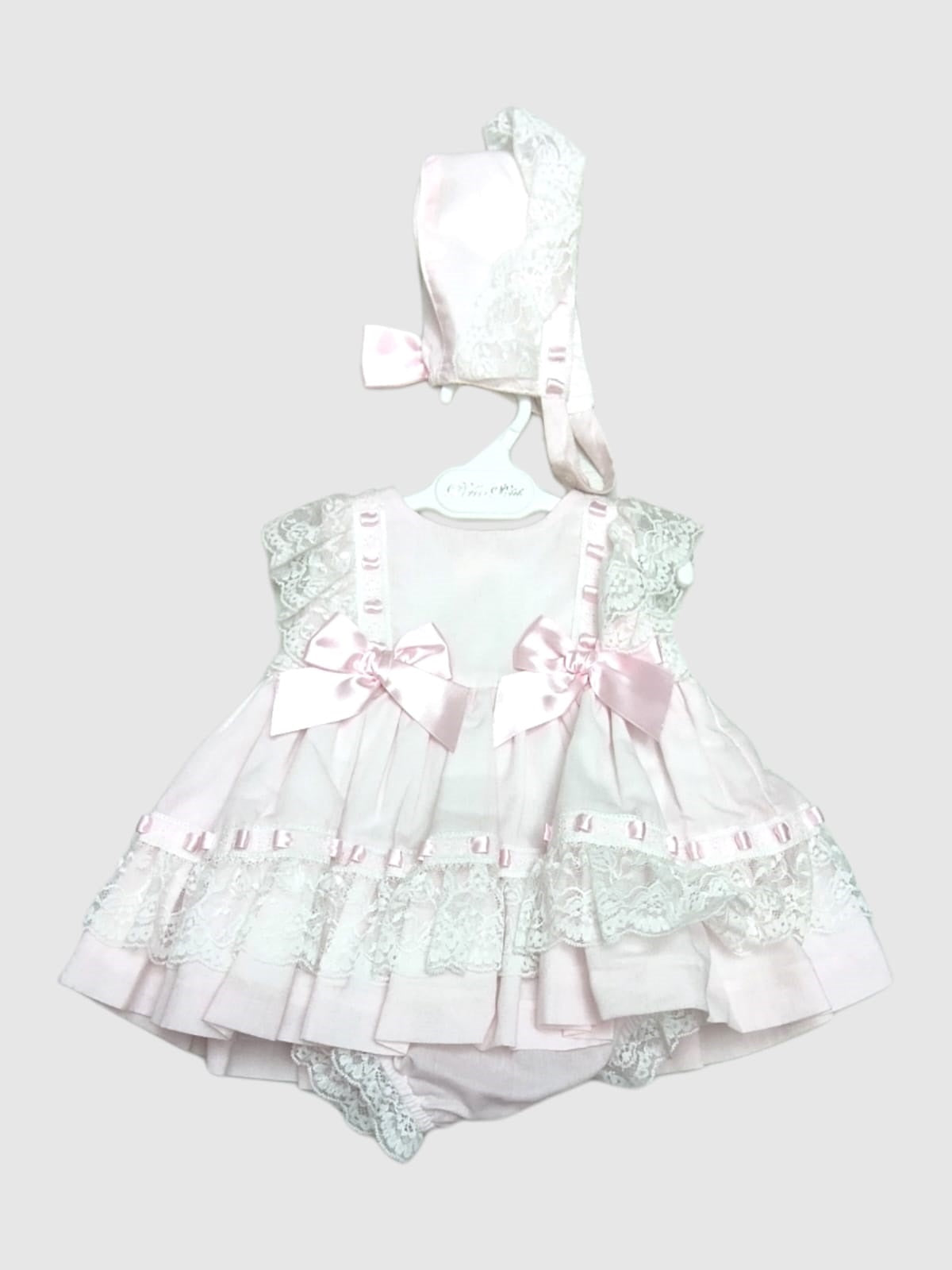 Vestido para bebé niña DOLCE PETIT Ref. 25/2004/VBG 67 Rosa