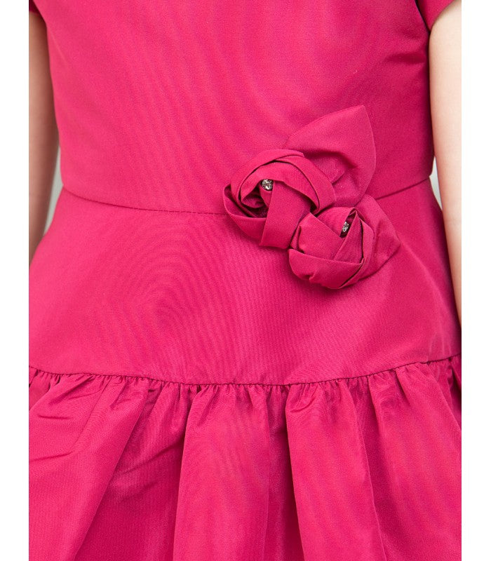 Vestido Tafetan ABEL & LULA SKU 5527 Color Frambuesa