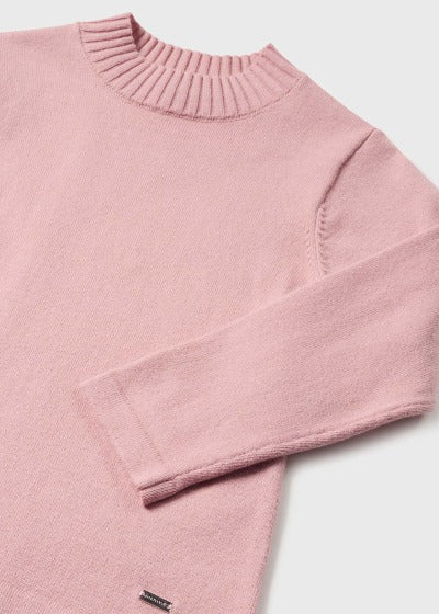 Blusa cuello semi alto Better Cotton bebé Ref. 13-02004-054 Rosado