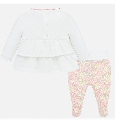 Pijama para bebé niña Conj. 2pz MAYORAL Ref. 1534/27 Nude