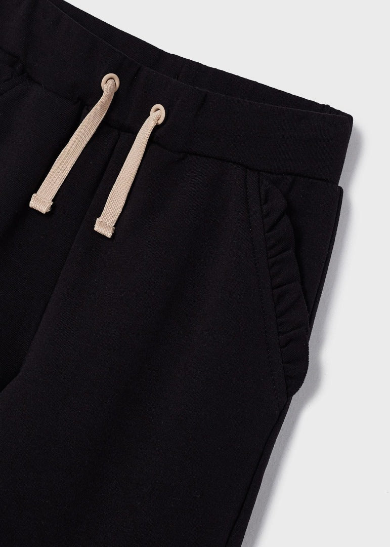 Conjunto pants 2 piezas con sudadera estampada para niña Art. 23-03851-029 Negro