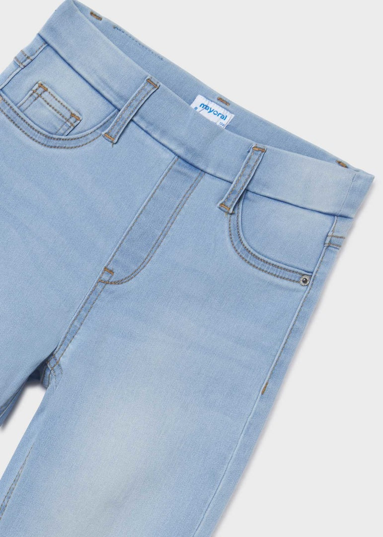 Jegging de mezclilla super skinny para chica MAYORAL Ref. 554/67 Claro