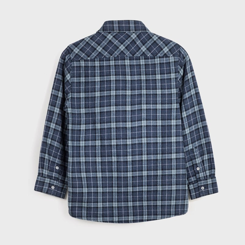 Sobrecamisa Cuadros Sku 7128 Color Glaciar