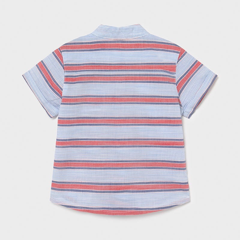 Camisa M/C Cuello Mao MAYORAL Ref 1115-15 Rojo