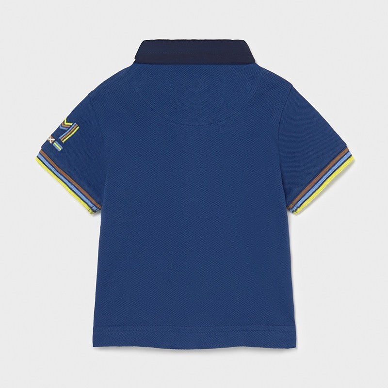 Camisa Polo m/c Bordados MAYORAL Ref 1109-16 Ultramar