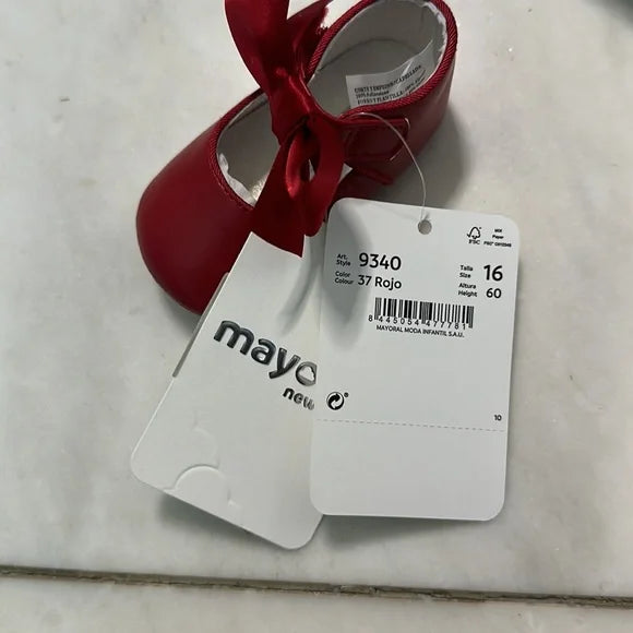 Merceditas SKU 9340 Color 37 Rojo
