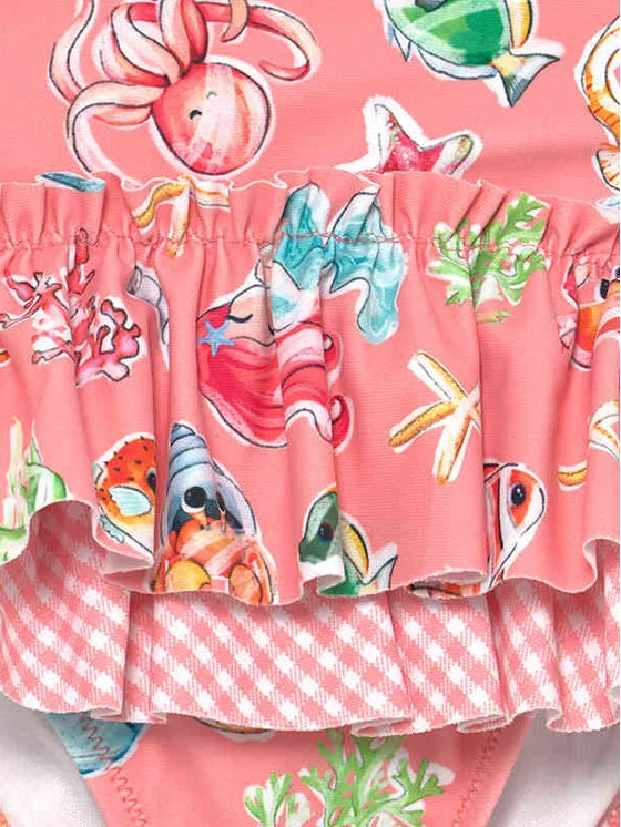Traje De Baño para bebé niña MAYORAL Ref. 1719/73 Flamingo