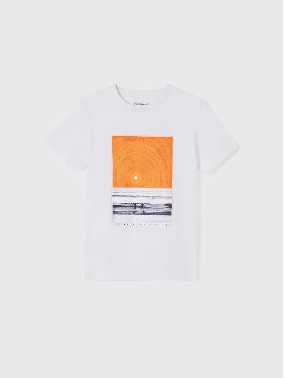Playera para chico NUKUTAVAKE Ref. 6020/10 Blanco