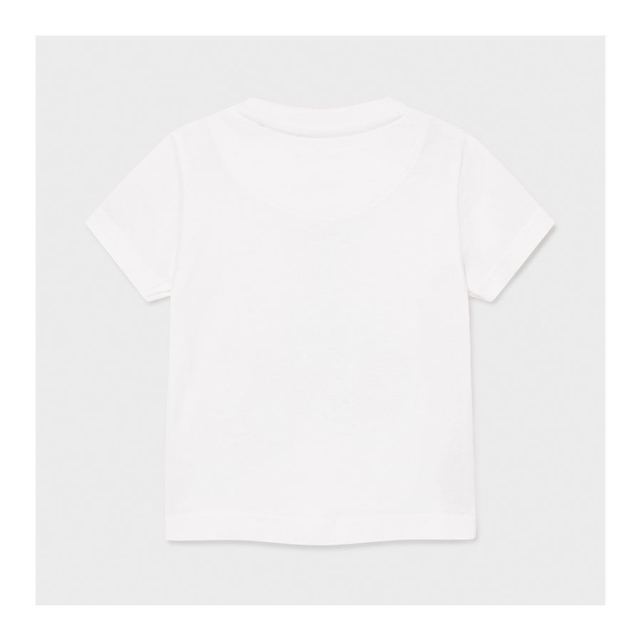 Camiseta M/C Play Perros MAYORAL Ref 1007-10 Blanco