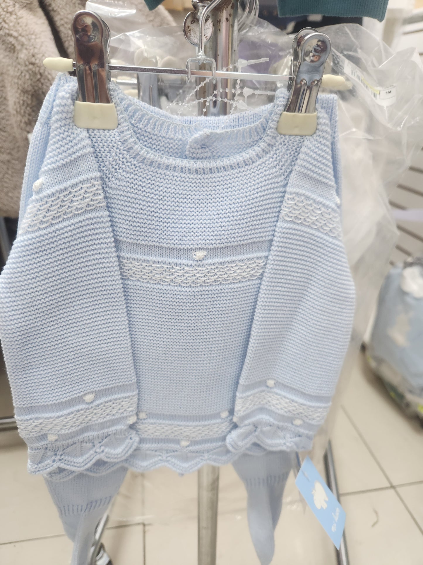 Conjunto 2 pz para bebé MAC ILUSION MODELO 7606/02 Celeste