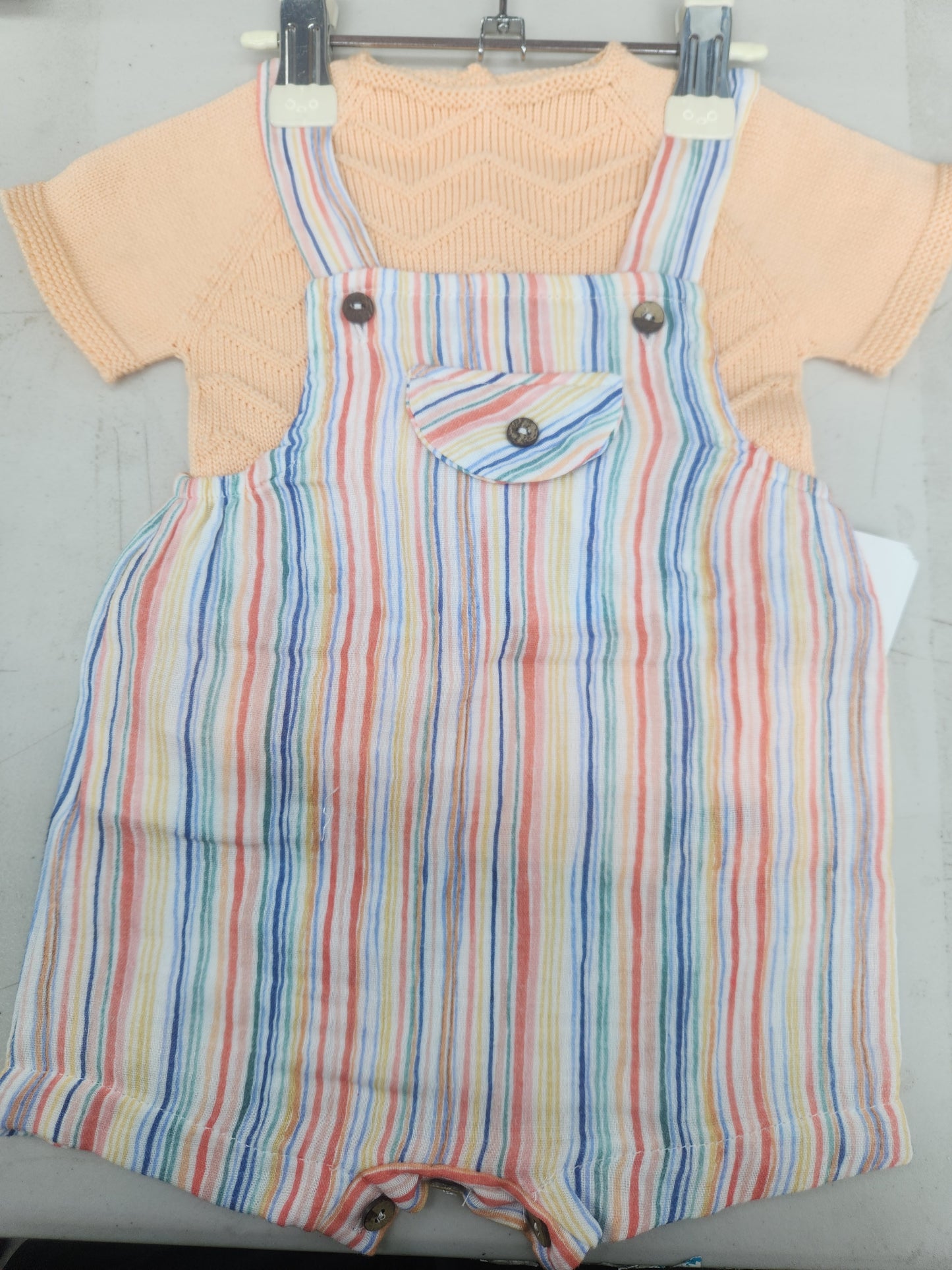 9378 conjunto 2pzas (pelele y blusa)Macilusion