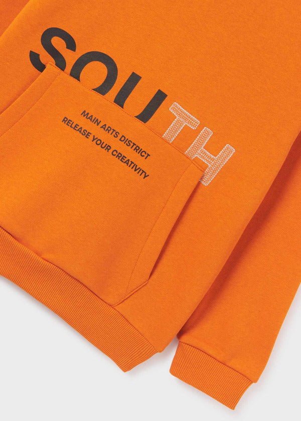 Sudadera contraste capucha chico Ref. 13-07425-091 Yema