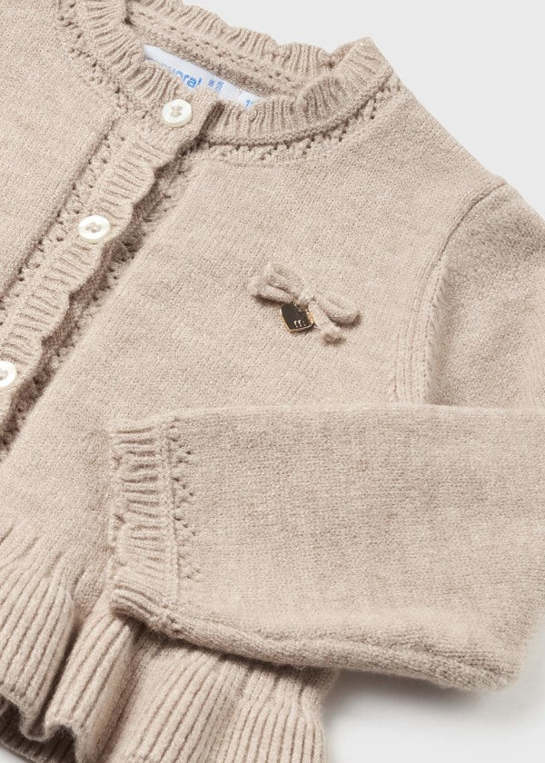 Rebeca tricot larga MAYORAL Ref. 13/2313/43 Avellana v