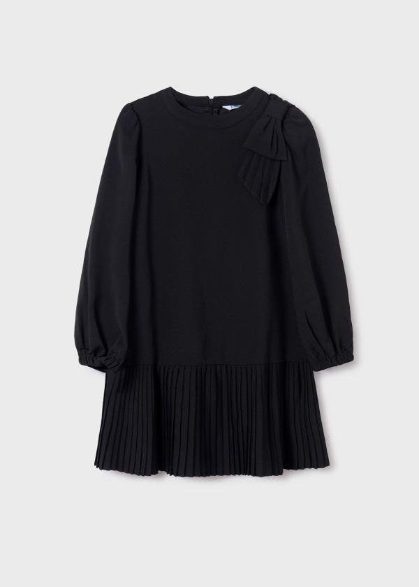 Vestido tricot rayas MAYORAL Ref. 13/7959/66 Negro