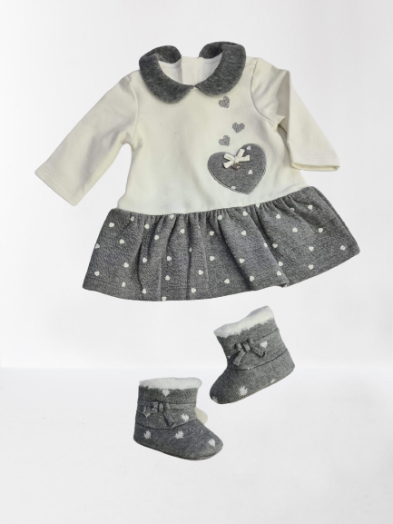 Vestido Combinado Luna vig SKU-2854
