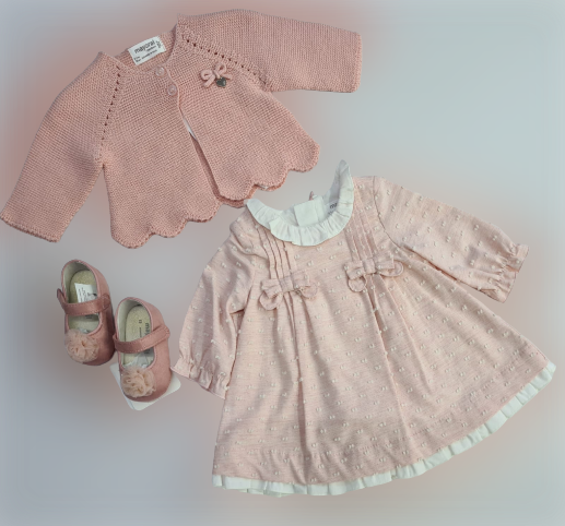 Vestido Manga Larga Niña Mayoral SKU-2849 Blush Vig