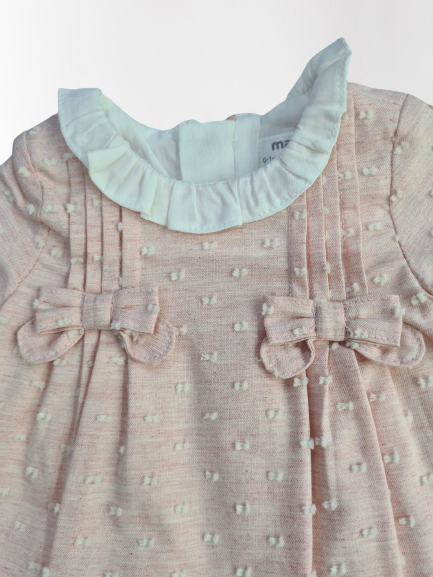 Vestido Manga Larga Niña Mayoral SKU-2849 Blush Vig