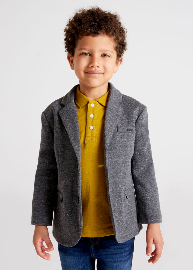 Blazer para niño Sku4458 Color 91 Fosil vig