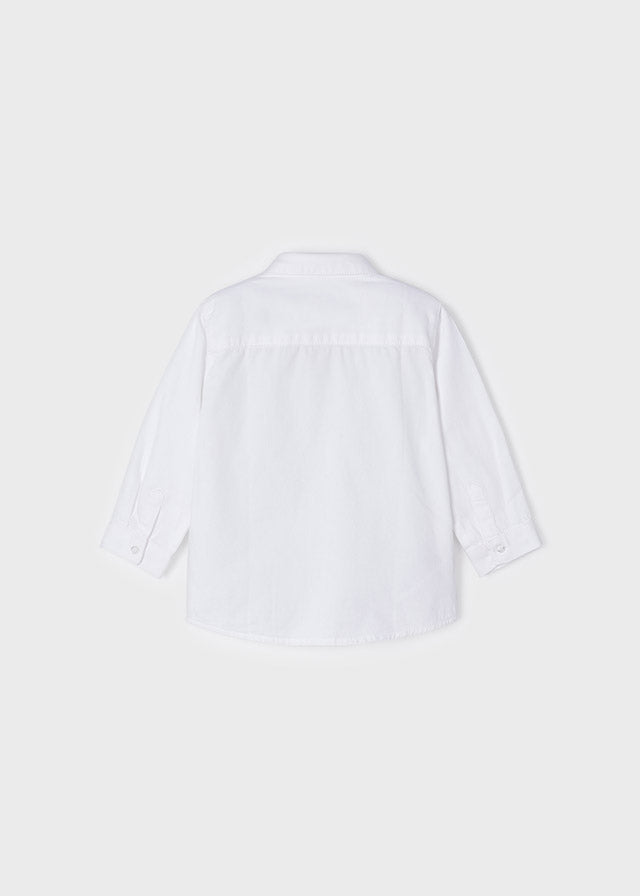 Camisa manga larga para bebé ECOFRIENDS Blanco SKU-124