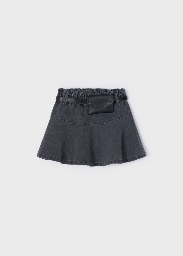 Falda de mezclilla para niña ECOFRIENDS Art. 12-04947-046 Gris