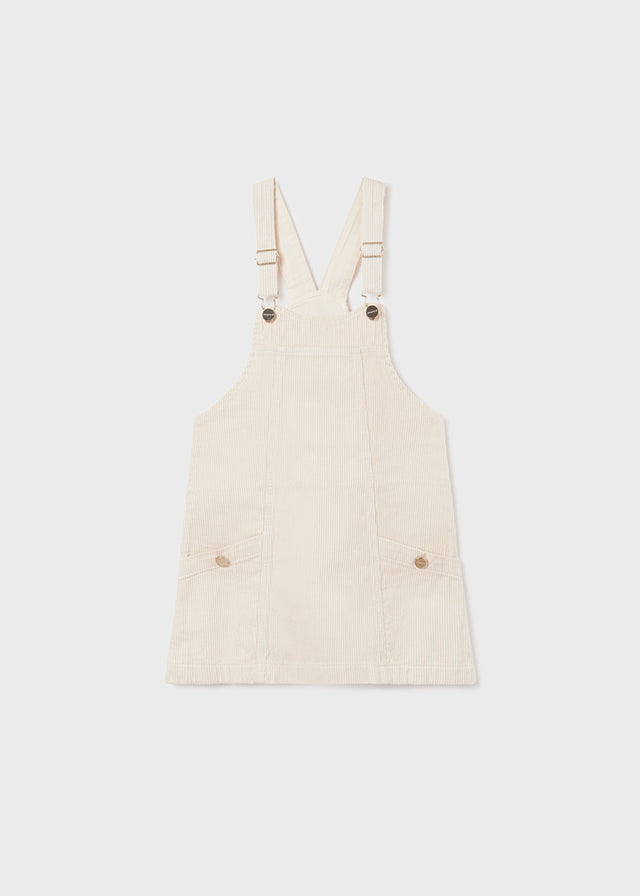 Falda peto de pana para chica Ref. 7934/48 Garbanzo