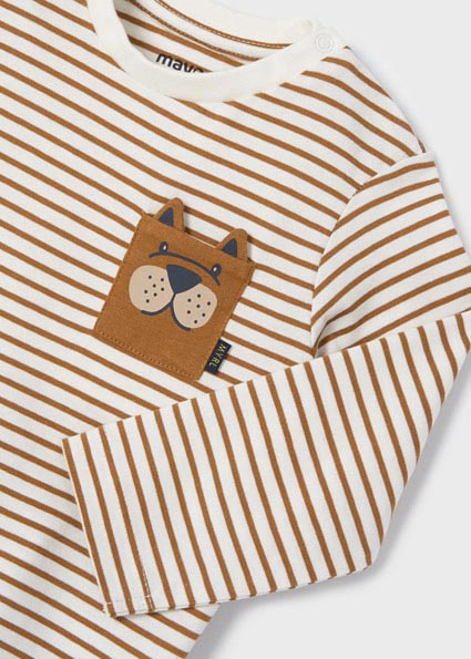 Pack 2 playeras manga larga con estampado para bebé ECOFRIENDS Aguacate SKU-2015
