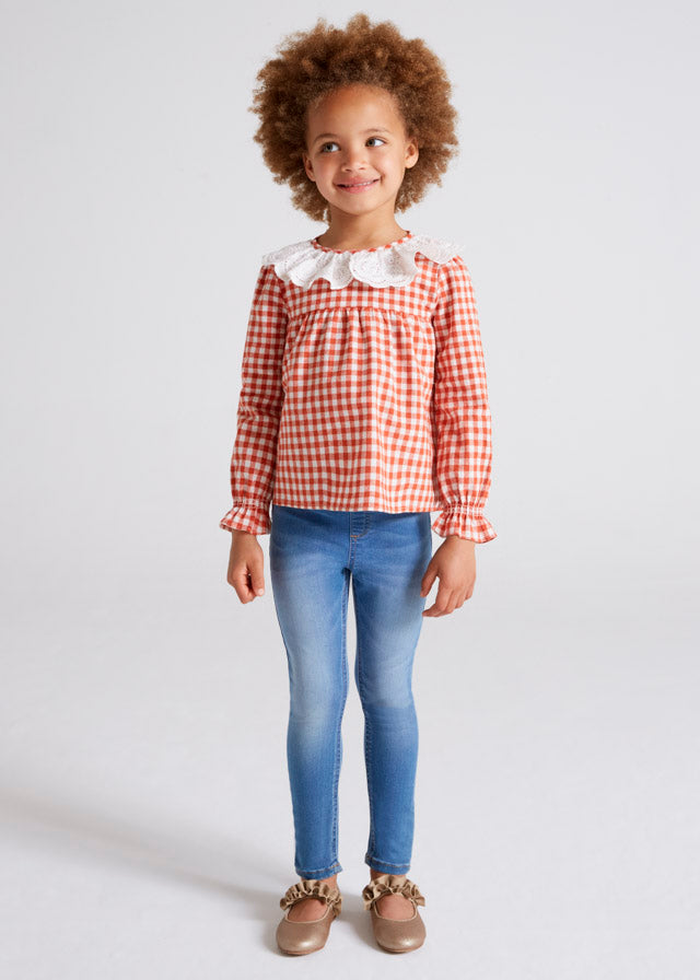 Pantalón de mezclilla super skinny fit para niña Art. 12-00577-091