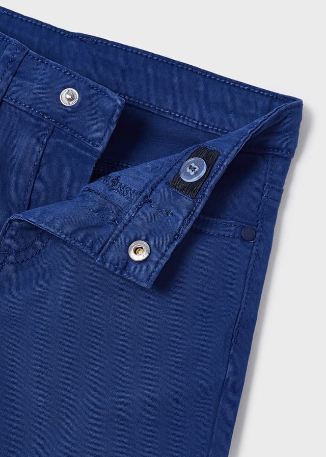 Pantalón slim fit para niño ECOFRIENDS Cobalto SKU-517