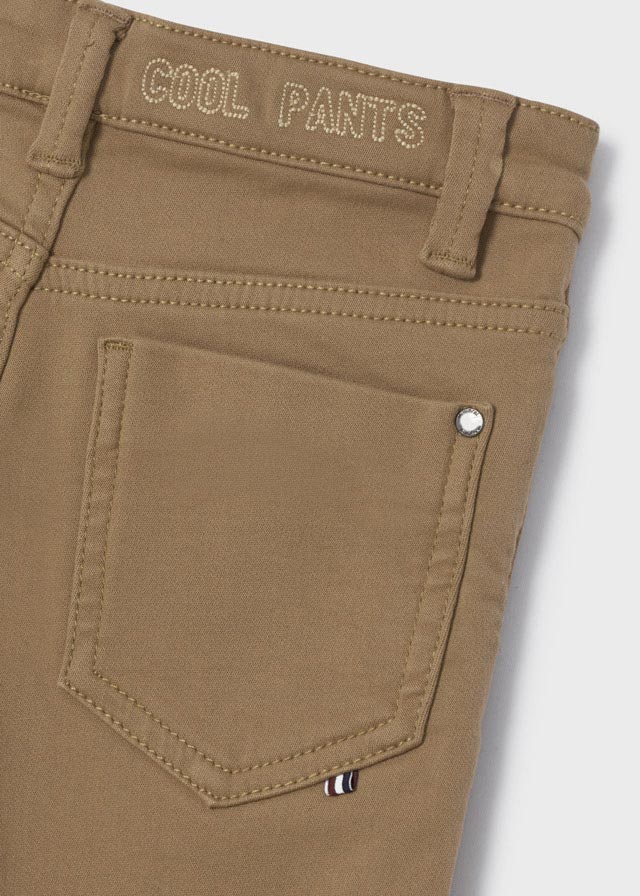 Pantalón slim fit para niño SKU-4591 Color 22 Galleta